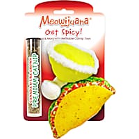 Meowijuana Get Spicy Taco Margarita Catnip Toy for Cats