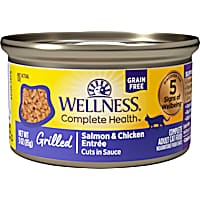 Wellness Complete Health Grilled Salmon and Chicken Entree Wet Cat Food
