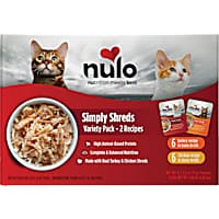 Nulo Simply Shreds Complete & Balanced Variety Pack Cat Food