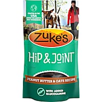 Zuke's Hip and Joint Support Senior Dog Treats made with Real Peanut Butter and Oats Treats for Adult Dog of All Sizes