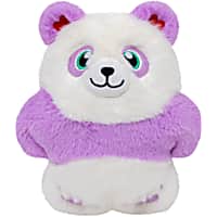 KONG Valentines Purple Snuzzles Panda Dog Toy