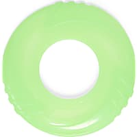 Leaps & Bounds Green Glow in the Dark Disc Flyer Dog Toy