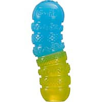 Outward Hound Gummiez Worm Stuffer Game, Cherry Scent, Multicolored 2-in-1 Dental Dog Chew Toy and Dog Treat