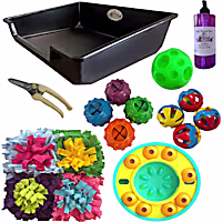 Piggy Poo and Crew Bunny Bundle Starter Pack - Includes all The Essentials for your Bunny or Rabbit