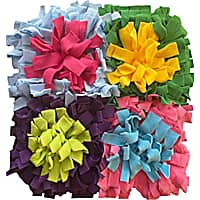 Piggy Poo and Crew Colorful Activity Snuffle Mat for Dogs Puppies Pigs Rabbits Cats Small Animals