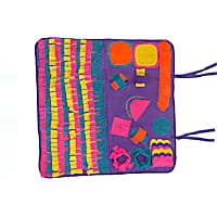 Piggy Poo and Crew Interactive Large Purple Snuffle Foraging Mat