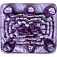 Piggy Poo and Crew Interactive Purple Bowl Snuffle Foraging Mat