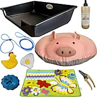 Piggy Poo and Crew Blue Pig Bundle Starter Pack - Includes All the Essentials