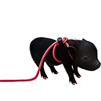 Piggy Poo and Crew Pink Adjustable Pet Harness and Leash