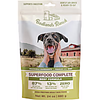 Badlands Ranch Superfood Complete Beef Air Dried Dog Food
