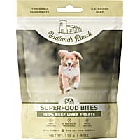 Badlands Ranch Superfood Bites Beef Liver Treats for Dogs