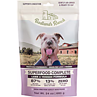 Badlands Ranch Superfood Complete Lamb & Venison Air Dried Dog Food