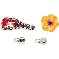 YOULY Cattitude Mixed Accessory Cat Collar Charm Set