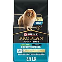 Purina Pro Plan AdvantEDGE Digestive Support Plus Small Breed Salmon & Oat Meal Formula Adult Dry Dog Food
