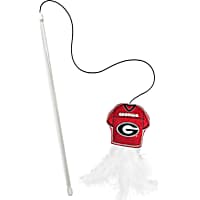 Pets First NCAA Georgia Bulldogs Cat Wand