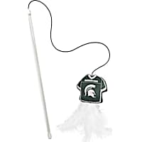 Pets First NCAA Michigan State Spartans Cat Wand