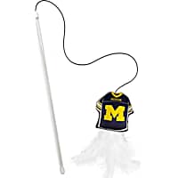 Pets First NCAA Michigan Wolverines Cat Wand