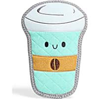 Leaps & Bounds Coffee Tough Plush Dog Toy