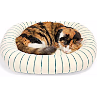 EveryYay Striped Rectangle Lounger Cat Bed