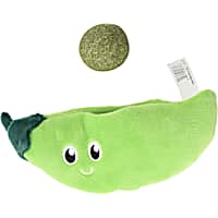 Max & Marlow Compressed Catnip Ball and Plush Pea Cat Toy