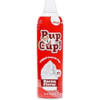 Pup Cup! Bacon Whipped Cream Dog Treat