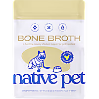 Native Pet Real Chicken Bone Broth Powder Dog Food Topper