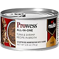 Nulo Prowess All-in-One Essentials for Adult Cats & Kittens Tuna & Shrimp Pate in Broth Cat Food