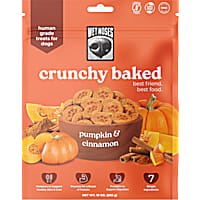 Wet Noses Grain-Free Pumpkin Cinnamon Oven Baked Crunchy Treats for Dogs