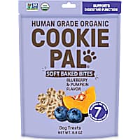 CookiePal Blueberry & Pumpkin Soft Baked Human Grade and Organic Dog Treats