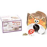 Cat Lures Meowee Wowee Catnip Magnetic Ball Chase and Scratcher