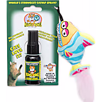 Cat Lures All Natural Catnip Spray 1oz Plus Cat Toy