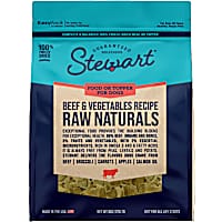 Stewart Raw Naturals Beef & Vegetable Freeze Dried Dog Food or Meal Topper