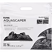 Fluval Black Aquascaper's Mini Stone Set