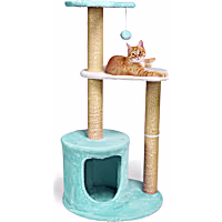 EveryYay Cloud & Moon Novelty 3-Level Cat Tree