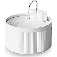 PawsPik CeramiFlow Battery-Operated Faucet-Design Pet Water Fountain