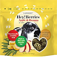 Lafeber's Hey!Berries Apple & Banana Treats for Rabbits