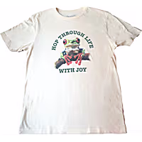 Zanden Hop Through Life Adult Unisex T-Shirt