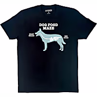 Zanden Dog Food Maze Adult Unisex T-Shirt