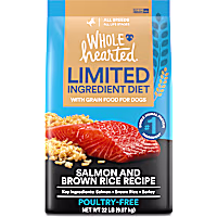 WholeHearted Limited Ingredient Diet Salmon & Brown Rice Recipe Dog Food