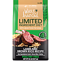 WholeHearted Limited Ingredient Diet Lamb & Brown Rice Recipe Dog Food