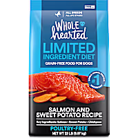 WholeHearted Limited Ingredient Diet Salmon & Sweet Potato Recipe Dog Food