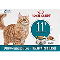 Royal Canin Aging 11+ Thin Slices in Gravy Supports Optimal Health & Vitality Senior Wet Cat Food Multi-Pack