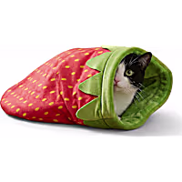 Petco Strawberry Sleep Sack Cat Bed