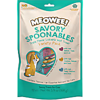 Meowee! Savory Spoonables Cat Treats Variety Pack