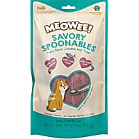 Meowee! Savory Spoonables with Real Salmon, Tuna & Krill Cat Treats