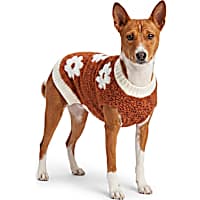 Petco Chunky Flower Pet Sweater