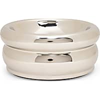 EveryYay Stacked Bubble Modern Stainless Steel Dog Bowl