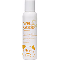 Well & Good Hypoallergenic 2-in-1 Shampoo & Conditioner for Dogs
