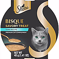 Sheba Selections Bisques Tuna Recipe Lickable Cat Treats & Cat Food Toppers