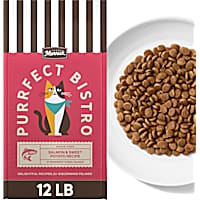 Merrick Purrfect Bistro Grain Free Salmon & Sweet Potato Recipe Natural Dry Cat Food for Adult Cats